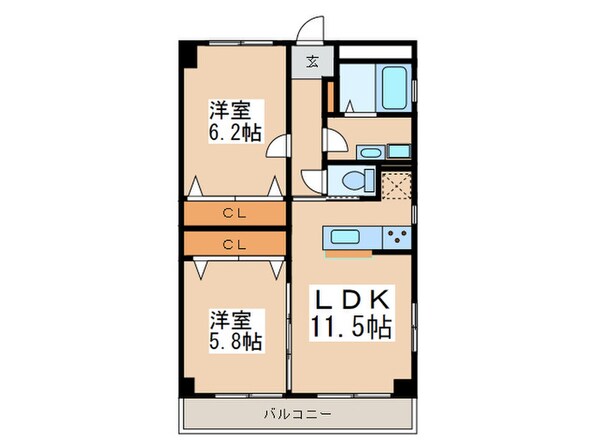 にっこうスクエアの物件間取画像